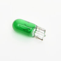 Lamp T10 12V 250mA (3W) Green
