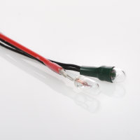 Lampe Wire Ended T1 8V 60mA Cable Black