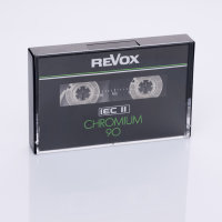 1x Revox Chromium 90 Kassette Audiokassette IECII...
