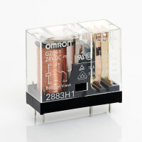 1x OMRON G2R-1 24VDC 24V 1xUM 10A 275R PCB Power Relais...