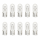 10x Glühlampe T10 12V 3W 250mA W2,1x9,5d Glühbirne Lampe Birne 12 Volt W3W